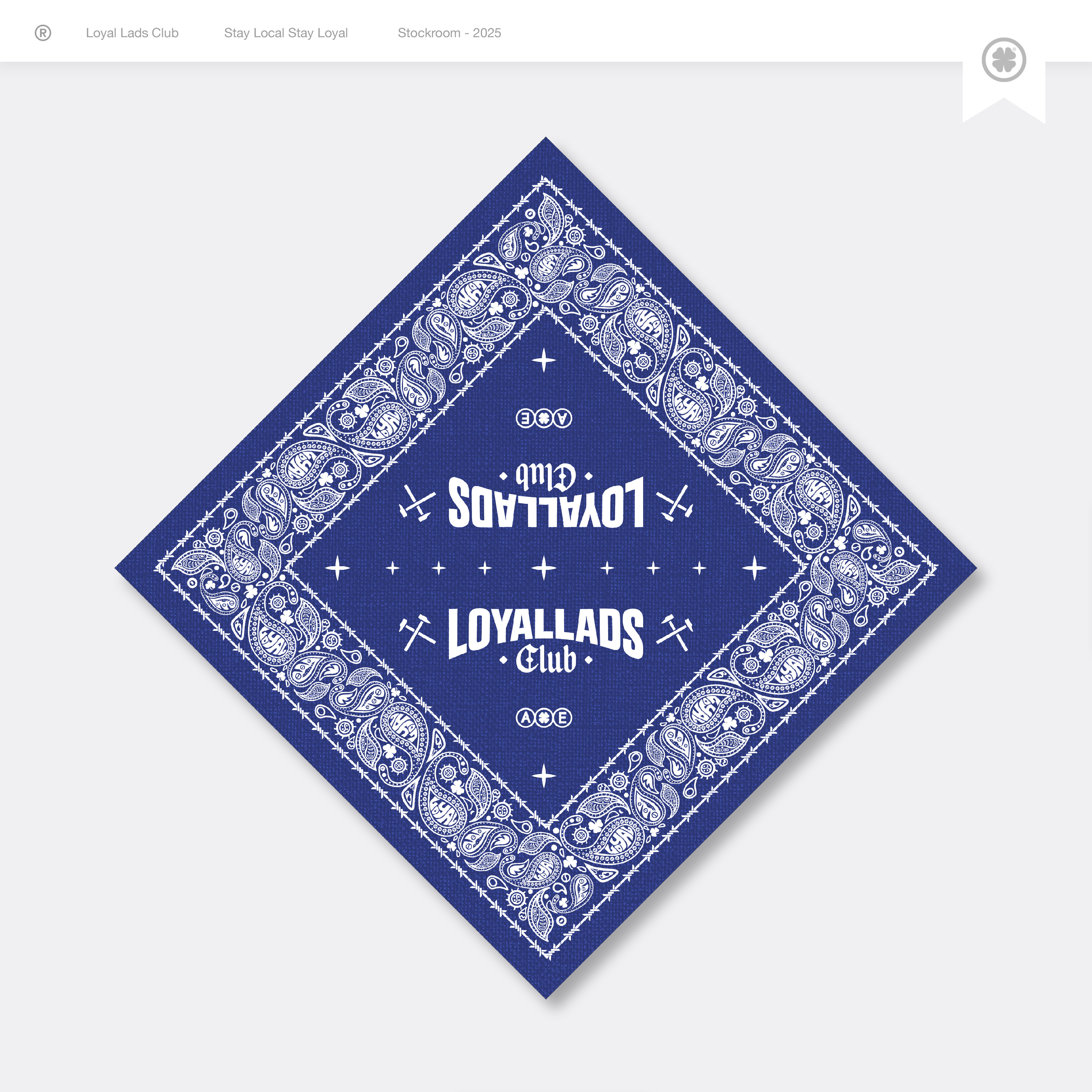 Bandana - Costante Blue